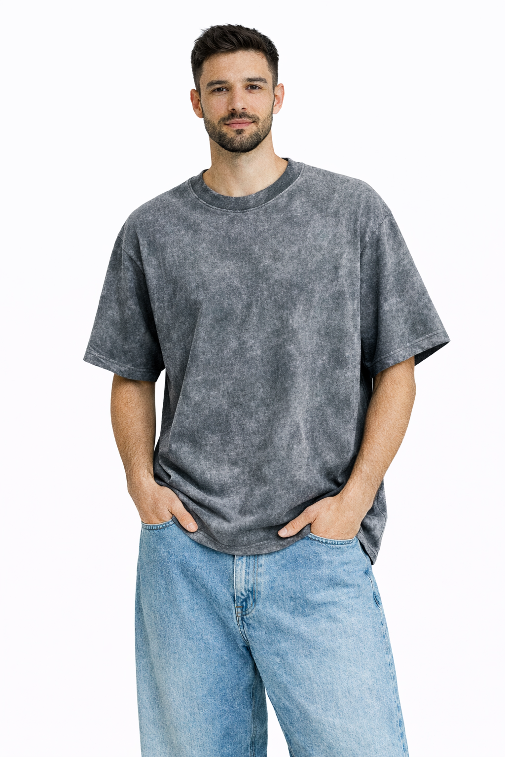 Camisa Gazel Oversized Acido Wash 230g