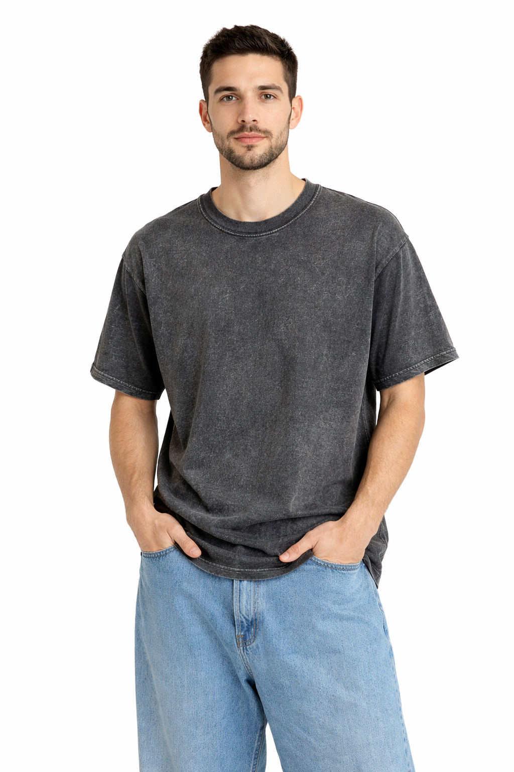Camisa Gazel Oversized Acido Wash 230g